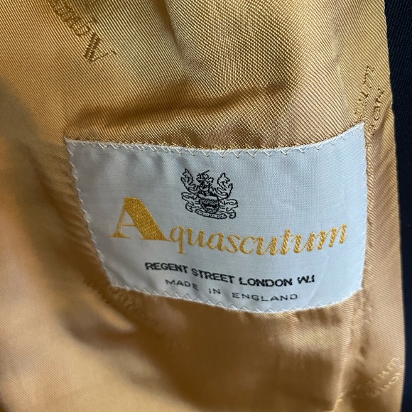 Navy Blue Preppy Blazer - Picture 4 of 4